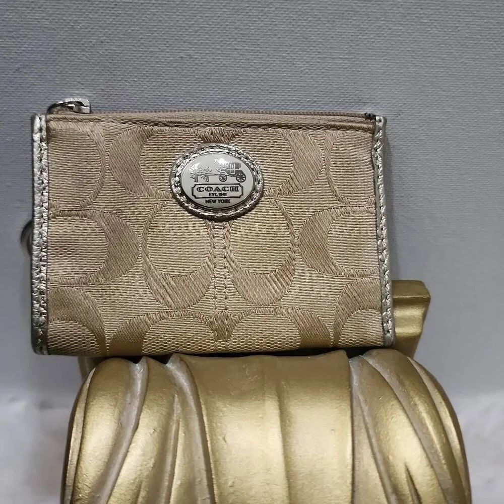 Coach Skinny ID Case with keyring